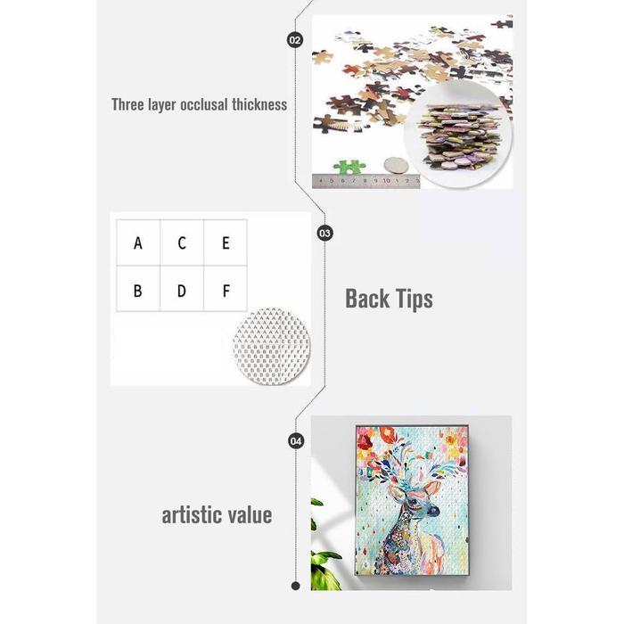 Ready Jigsaw Puzzle 1000 Pcs Paper Puzzle / Puzzle Jigsaw 1000 Pcs 50 X 75 Cm Puzzle Jigsaw 1000 Pcs