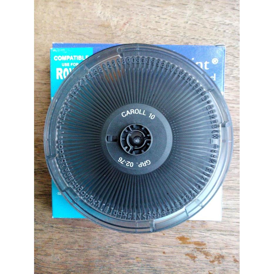 Daisy Wheel Mesin Tik Royal "Caroll 10"