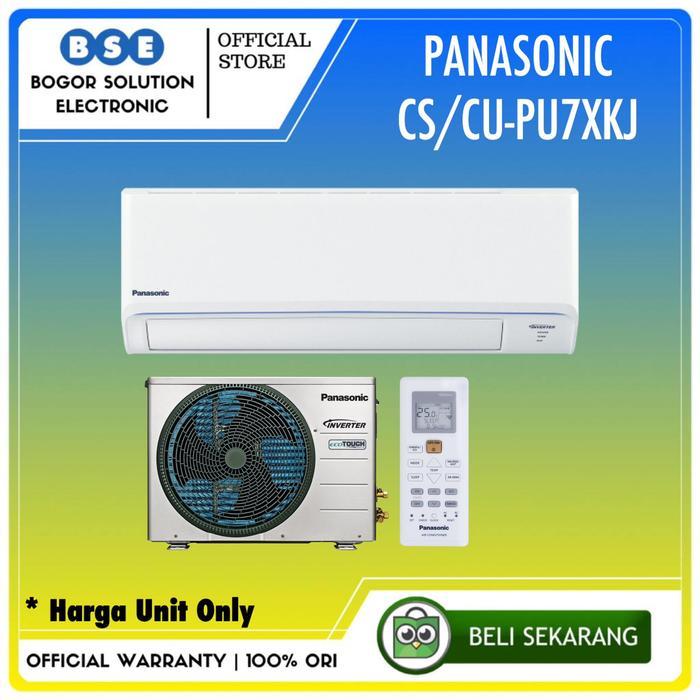 AC PANASONIC SIBIRU INVERTER 0.75PK CS/CU-PU7XKJ PANASONIC CSCUPU7XKJ