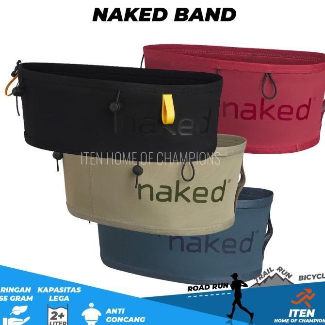 NEW Naked running belt tas pinggang lari elastis dan nyaman