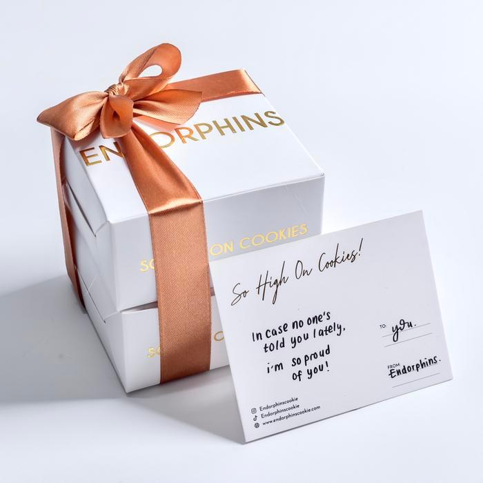 Endorphins' Hampers Package - Box of 4 Cookies