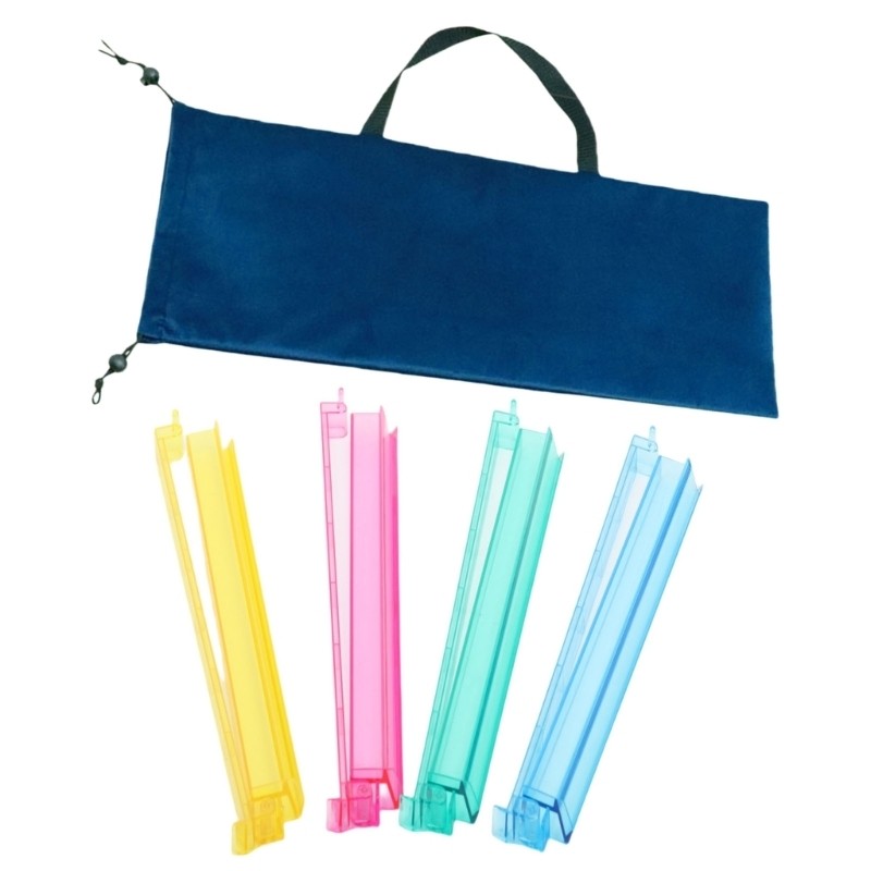 Mahjong Tile Push Rod Soft Fabric Mahjong Rack Storage Bag