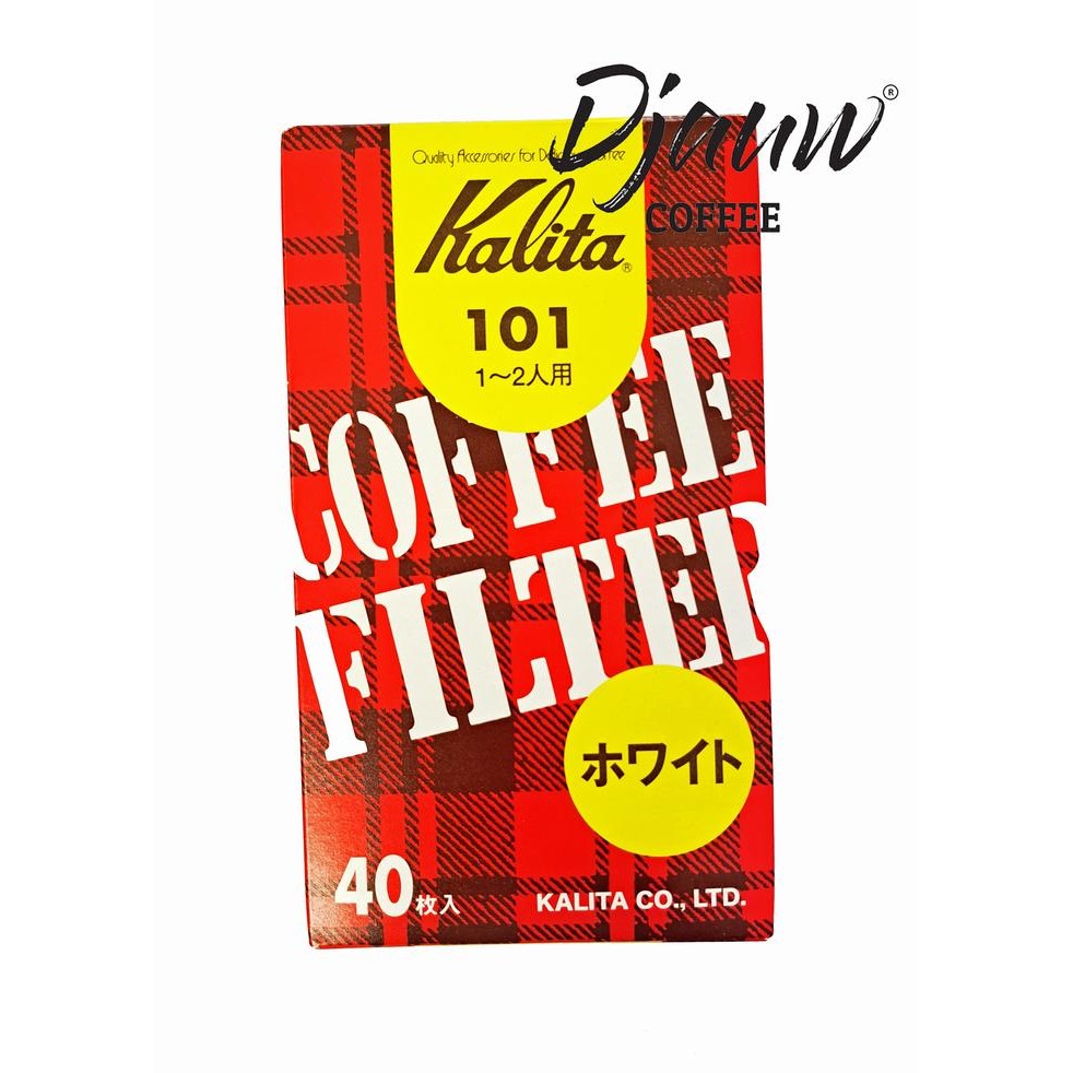 

KALITA PAPER FILTER WHITE 101 (40 PCS) PAPER FILTER KALITA