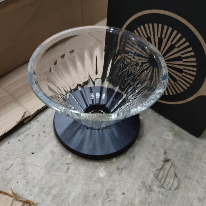 

TIMEMORE OPTICAL GLASS DRIPPER BLACK METAL HOLDER SIZE 02