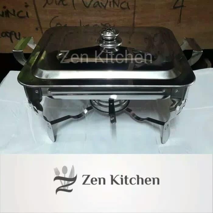 chafing dish tempat prasmanan stainless