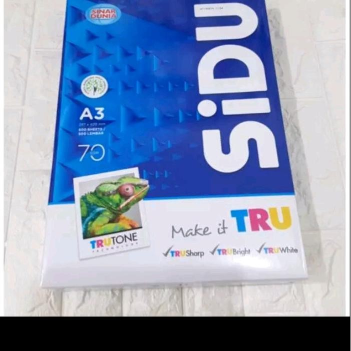 

NEW PRODUK KERTAS HVS A3 70GR MEREK SIDU MURAH WARUNG ARA67