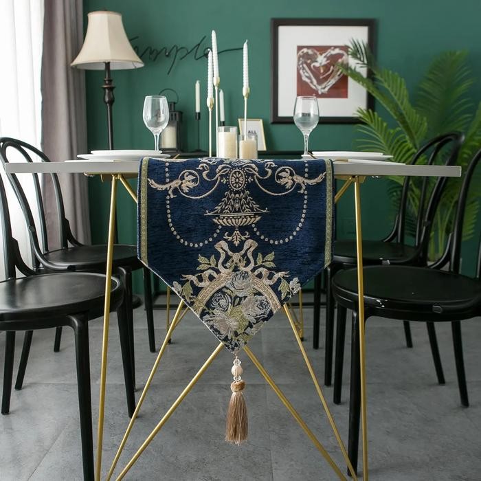 Table Runner/Taplak Meja Tamu/Taplak Meja Makan Minimalis Modern Desain Eropa Utara