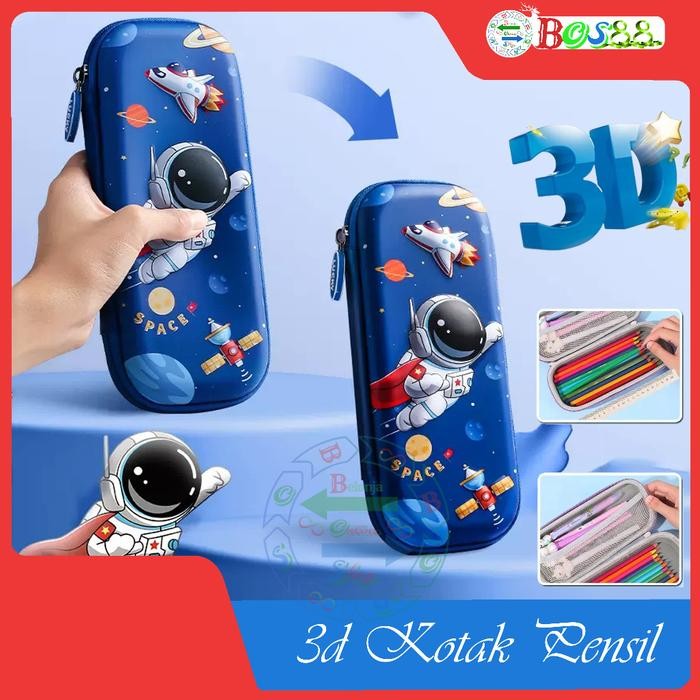 

Kotak Pensil Anak 3D Timbul / Tempat Pencil Aesthetic 3 Dimensi Karakter
