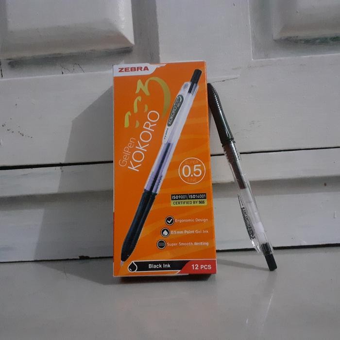 

NEW PRODUK PULPEN KOKORO GEL HITAM / GEL BIRU ZEBRA 1 DUS WARUNG ARA67