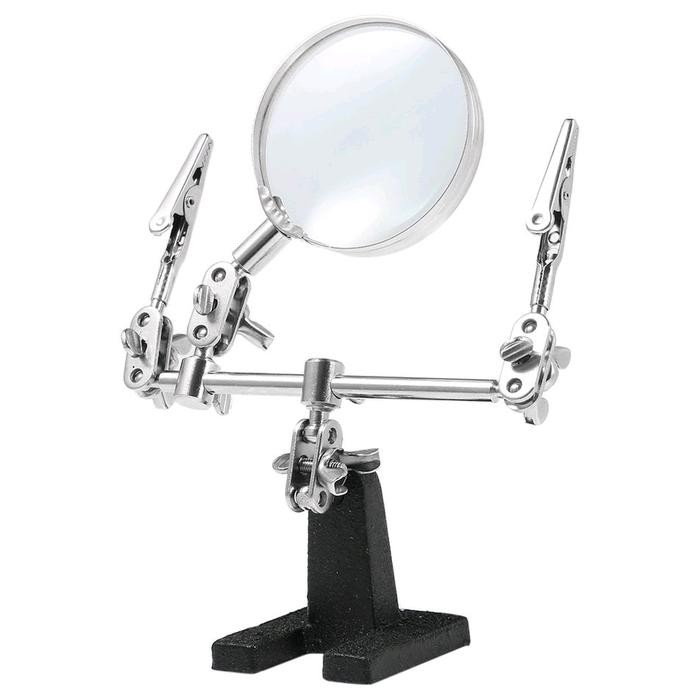 

NEW PRODUK ALAT PEGANGAN SOLDER HELPING HAND KACA PEMBESAR DENGAN PENJEPIT WARUNG ARA67