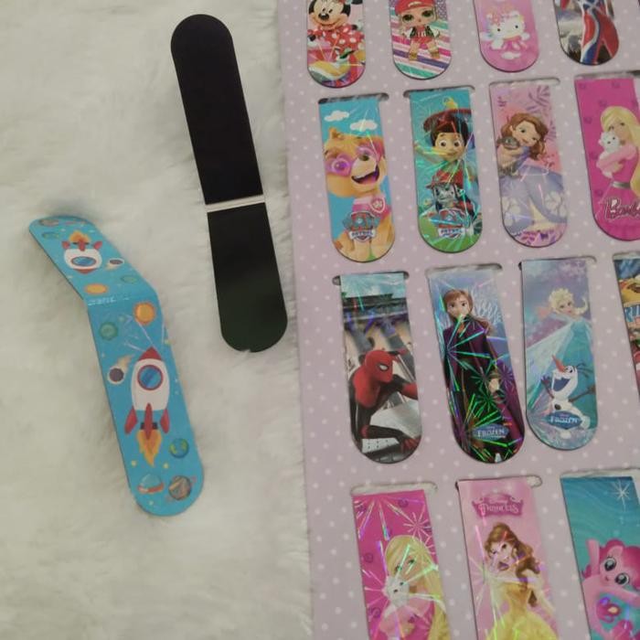 

Pembatas Buku Magnet Karakter Murah Isi 20Pcs