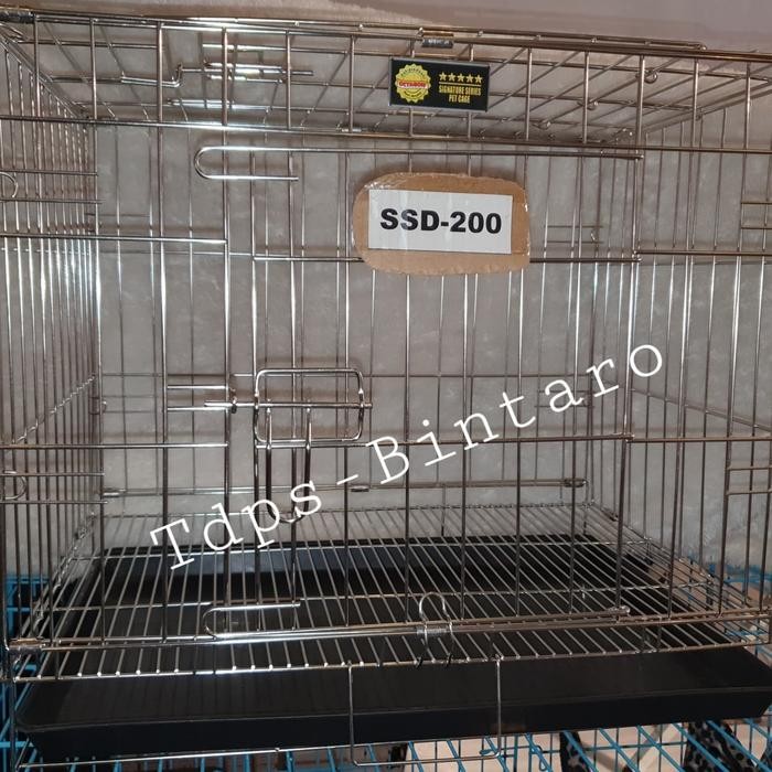 Kandang Lipat Stainless steel SSD-200