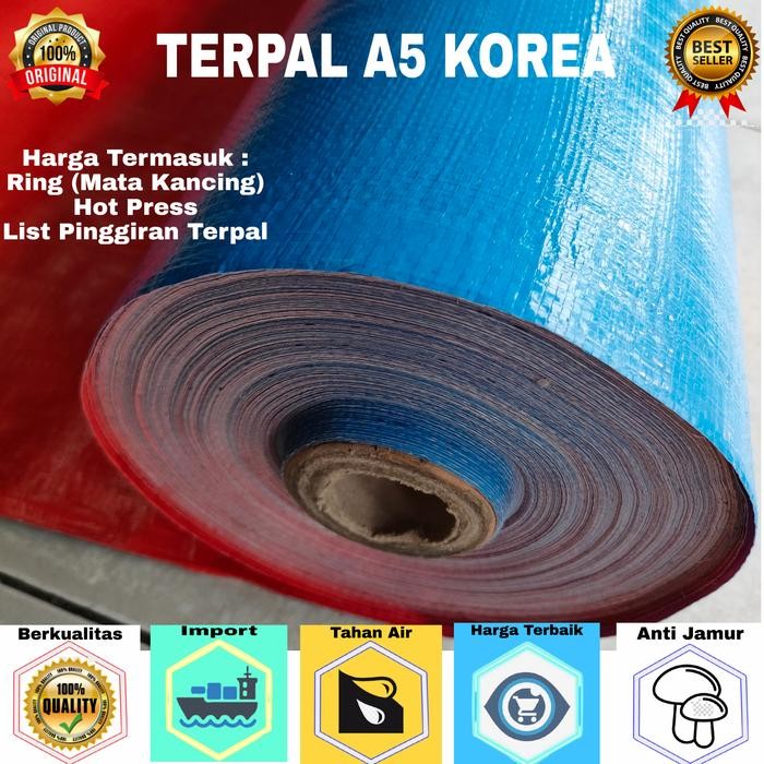 Terpal Ukuran 4x7 Korea Original