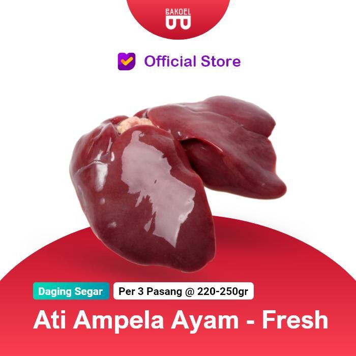 

Pilihan- Ati Ampela Ayam - Asli Fresh - (Bukan Frozen)