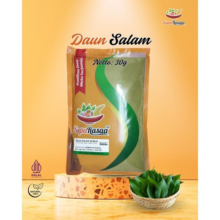

TERLARIS Daun Salam Bubuk SupaRasaa 500gr READY STOCK