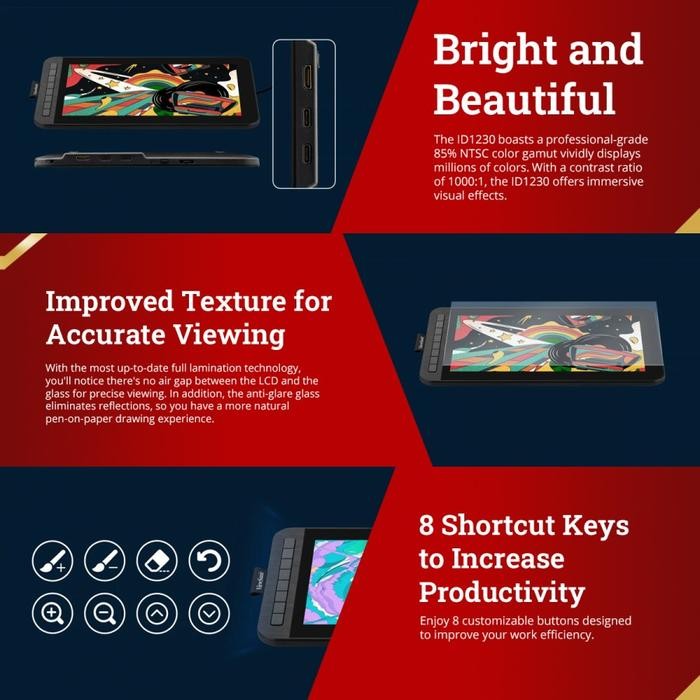 Promo Viewsonic Pen Display Id1230 / Interactive Pen Display