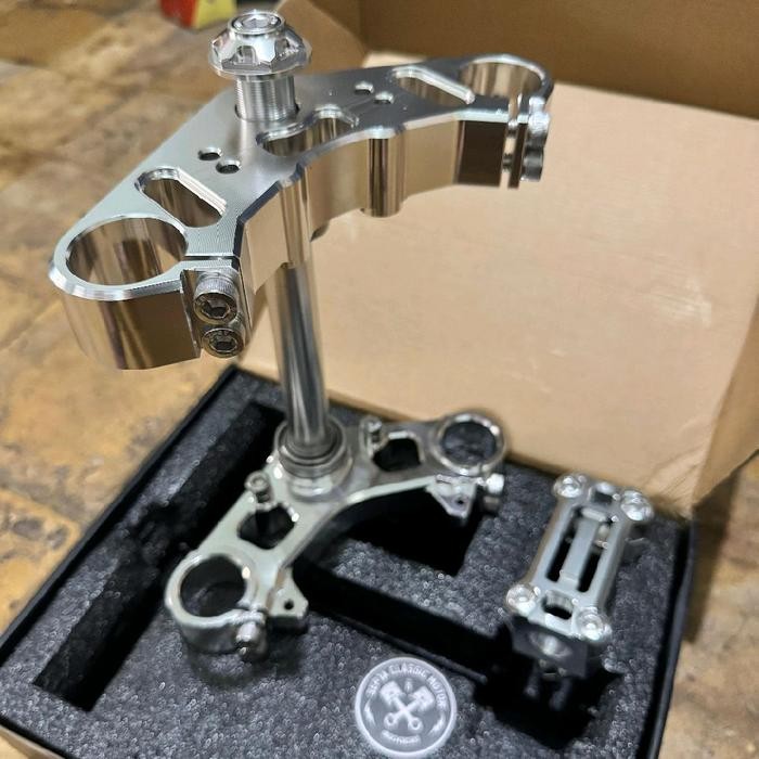 Segitiga CNC PNP CB GL MP Tiger As 33mm Ninja Scorpio Vixion T Atas Bawah Ninja CNC PNP Honda Set