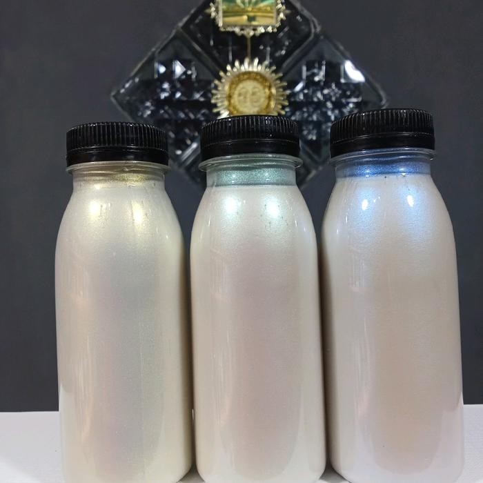 Cat Warna Mutiara Lembayung Unggu,Biru,Gold,Hijau Jenis Pu/ Pearl Lembayung Pu