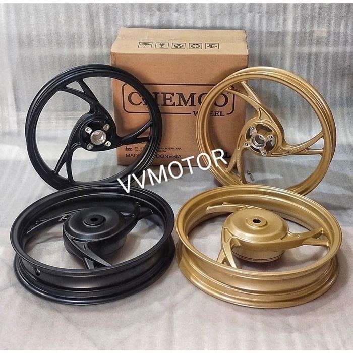 Velg Racing Xeon/Mio M3/Mio Z/Fino 125/Soul Gt125/Xride 125 Chemco Fides Palang 3Y 1Set Uk 215/250