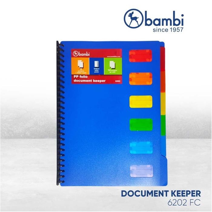 

Bambi Document Pocket L Folder Tipe Document Keeper Edisi Gamma Original