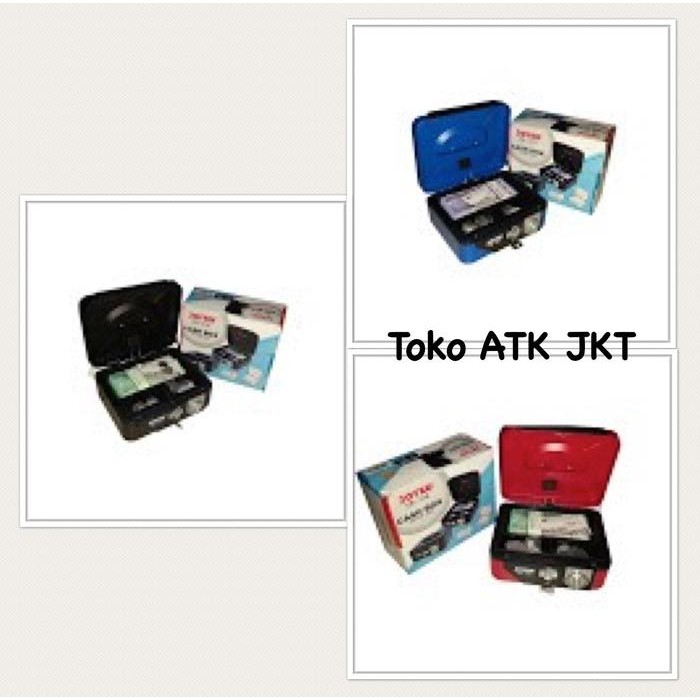 

CASH BOX JOYKO CB-21A KUNCI GANDA 17.5X 20X 8.5CM ( KOTAK KAS UANG)