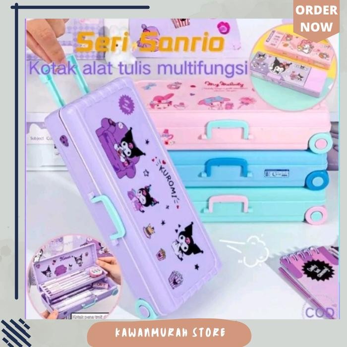 

KOTAK PENSIL MODEL TROLI MOTIF KUROMI MELODY 2 TINGKAT / TEMPAT PENSIL TEMPAT PENSIL