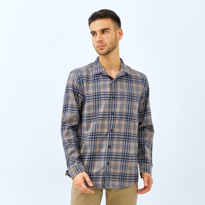 Pilihan- Emba Denim - Chayenne 2 Kemeja Flannel Pria Lengan Panjang Regular Baju Fit Kancing