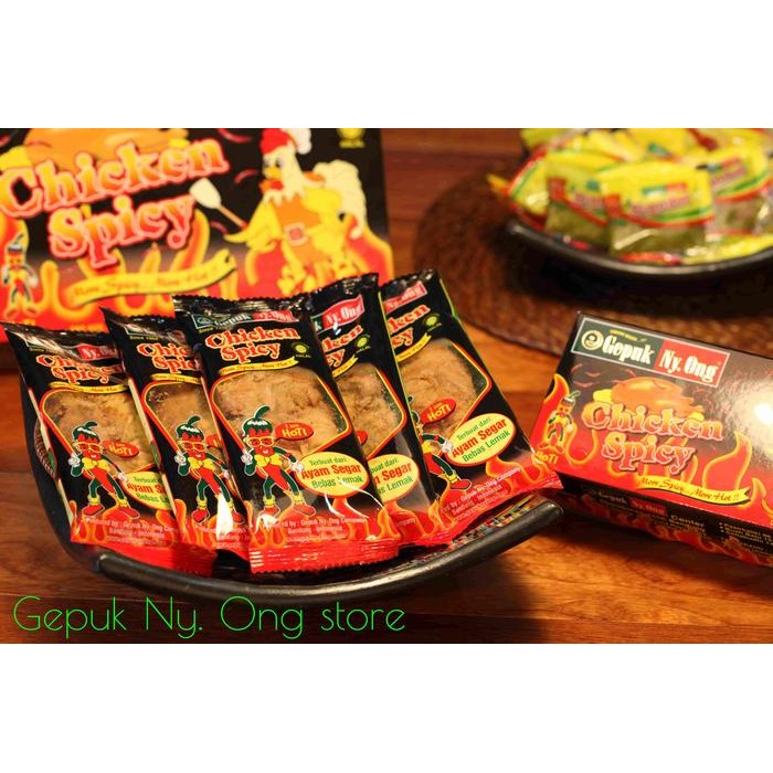 

Pilihan- Gepuk Ny. Ong Rasa Chiken Spicy ( Khusus Gojek Dan Grab )