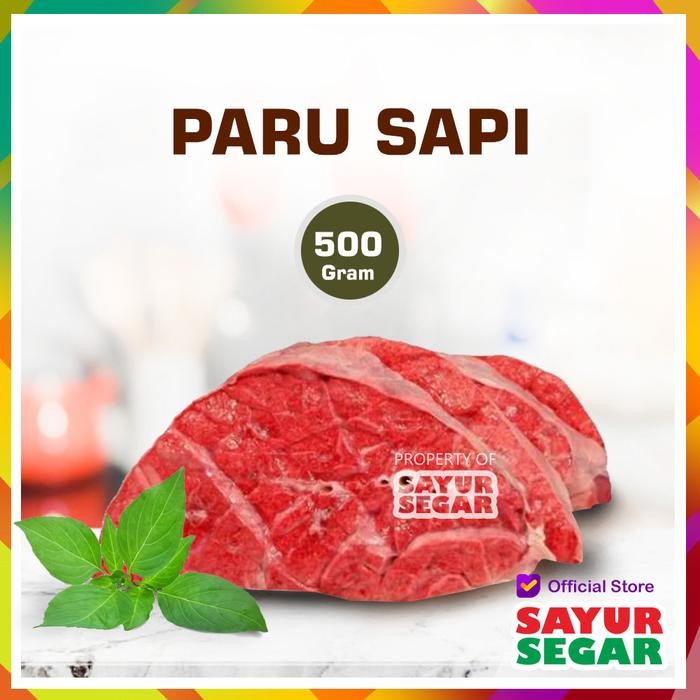

Pilihan- Paru Sapi [500G] Fresh Fresh Halal