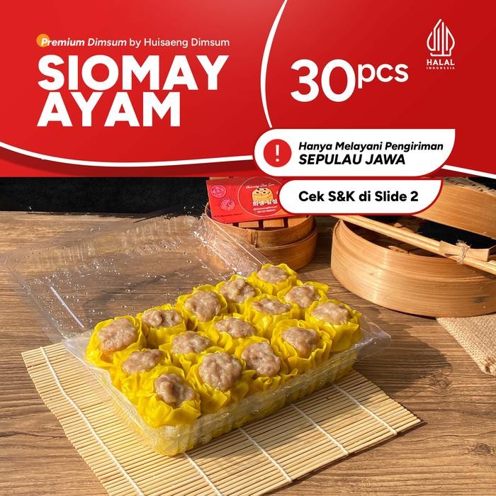 

Pilihan- Dimsum Frozen Siomay Ayam Isi 30 (Khusus Pulau Jawa)