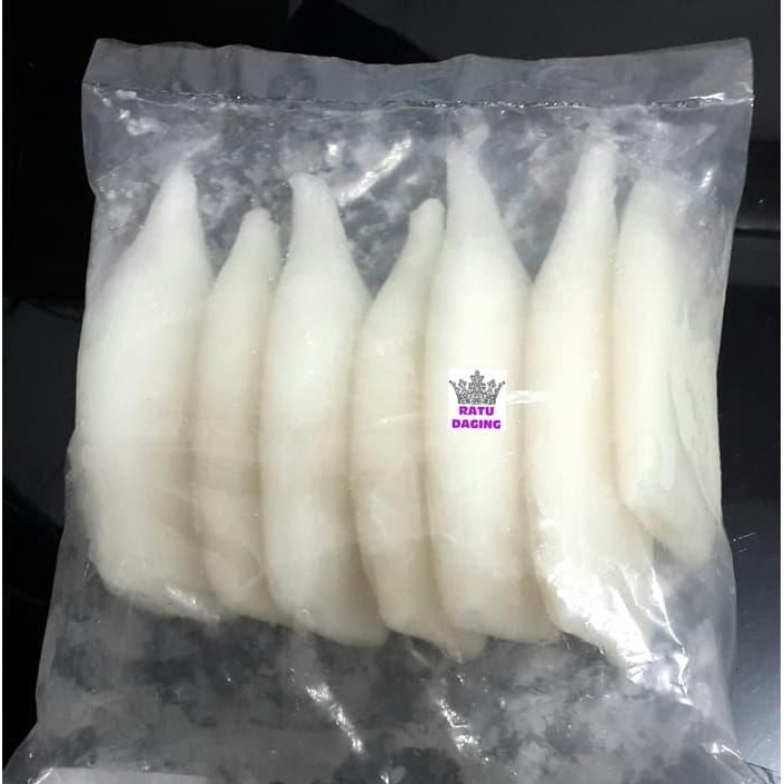 

Pilihan- Cumi Kupas Bersih / Cumi Tube @1Kg - Isi 6-8Pcs - Tidak Alot!