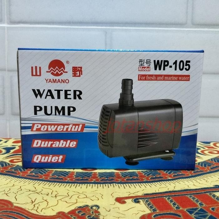 Yamano Wp 105 Wp105 Wp-105 Pompa Air Celup Kolam Hidroponik Aquarium
