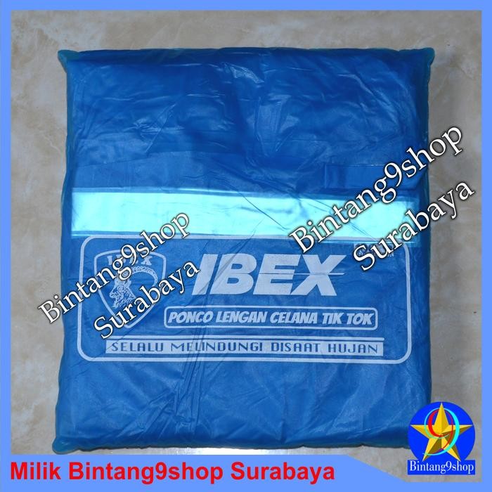 Pilihan- Jas Hujan Dewasa Ponco Lengan Celana Ibex Tiktok