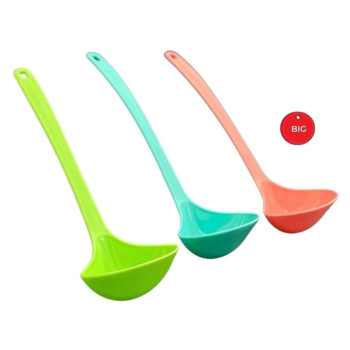 Irus GABY BESAR Centong Sayur Sendok Sup Plastik Foodgrade centong sendok irus es buah