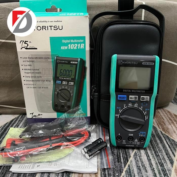Kyoritsu Kew 1021R True Rms Digital Multimeter 1021 R Ganti Kew 1020R