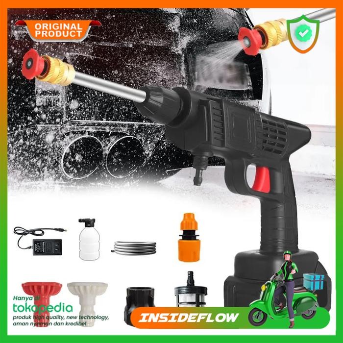 Semprotan Air Taman Cuci Mobil Motor Sprayer Tanaman Hama High Pressure Portable Otomatis
