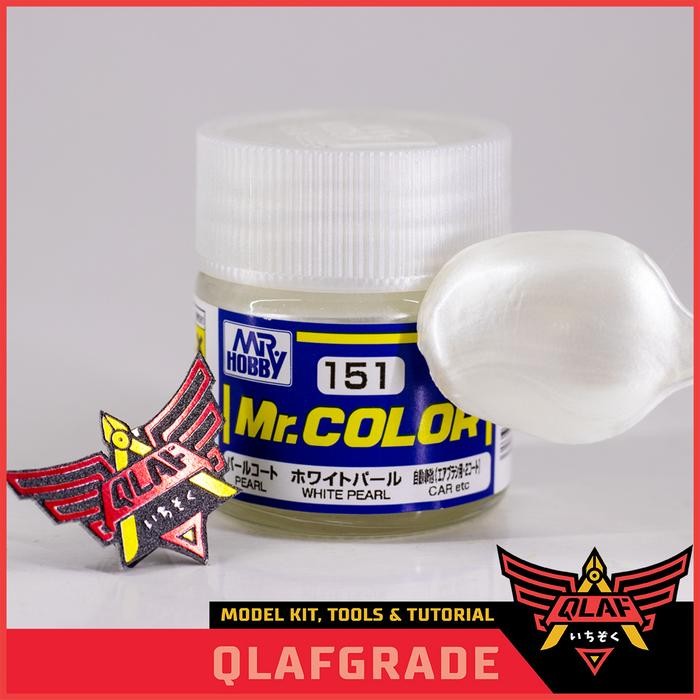 

Mr Color WHITE PEARL C151 C 151 lacquer cat model kit