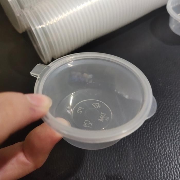 

THINWALL SAUCE CUP 50 ML - CUP SAMBEL - CUP SAOS - ISI 600 PCS