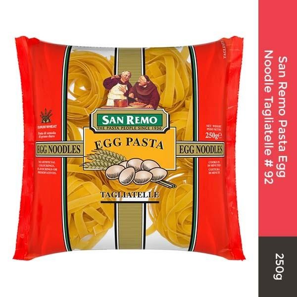 

San Remo Pasta Egg Noodle Tagliatelle # 92
