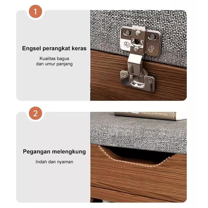 ######## RAK SEPATU SOFA LEMARI SEPATU KAYU LEMARI SEPATU DENGAN DUDUKAN SOFA RAK SEPATU DUDUK