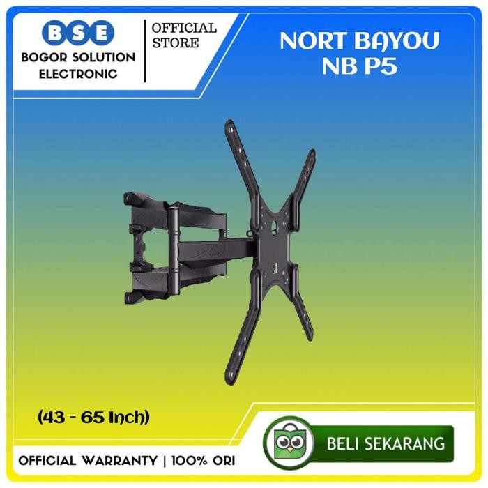 Ready Bracket tv swivel murah // Bracket Breket Braket NORTH BAYOU P5 NB P5