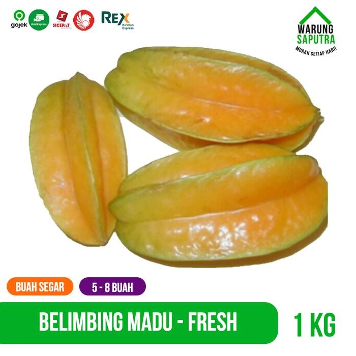 Pilihan- Buah Belimbing Madu Manis Segar 1 Kg