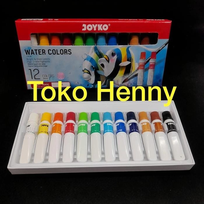 

Bisa E-Faktur! Cat Air Joyko 12 Warna .... 6 Ml Per Warna