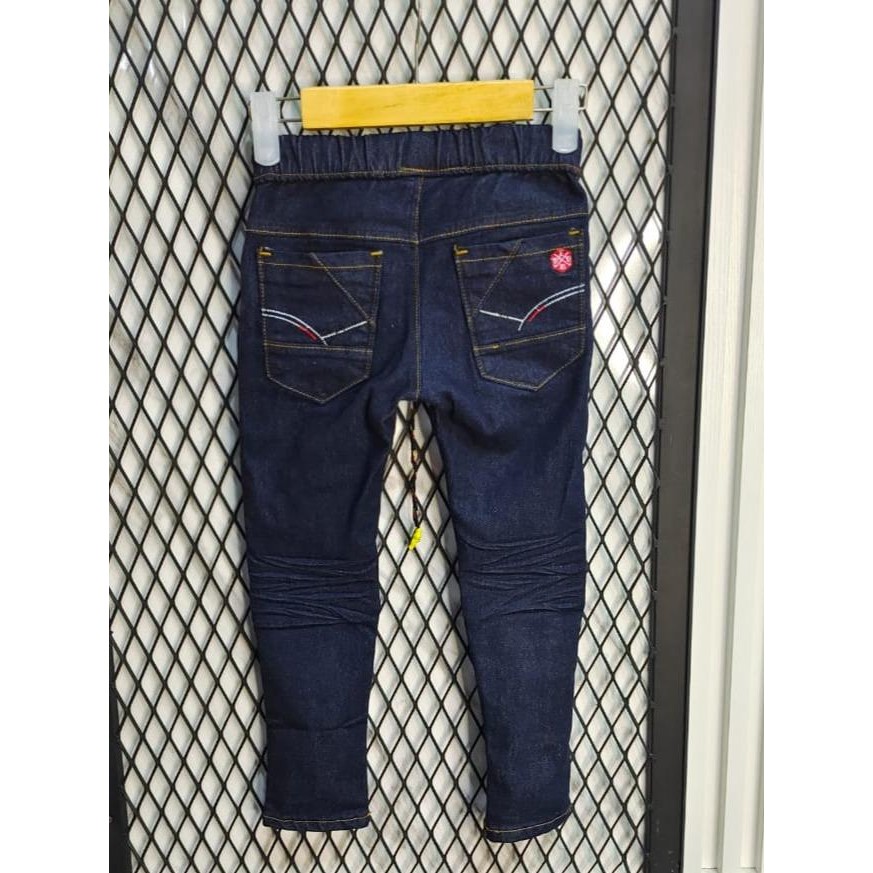Nevada Kids - Panjang Jeans Stretch Anak Laki Usia 4 - 12 Tahun Bahan Jeans Stretch / Melar Motif