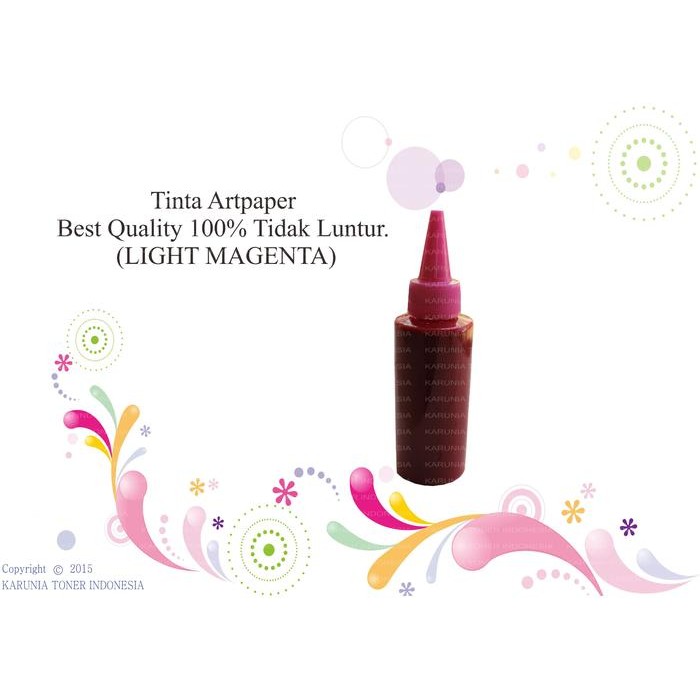 

OJ Tinta Artpaper Best Quality 100% Tidak Luntur. (LIGHT MAGENTA)