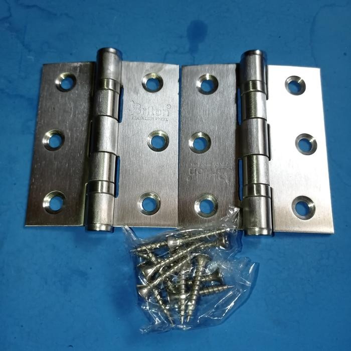 Engsel Pintu Alumunium 3X 2.5X 2.0Mm Stainlist Stell