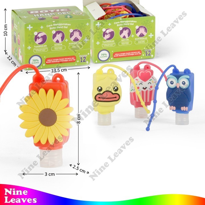 Hand Sanitizer Gantung Aloe Vera 30 ml Botic Hand Gel