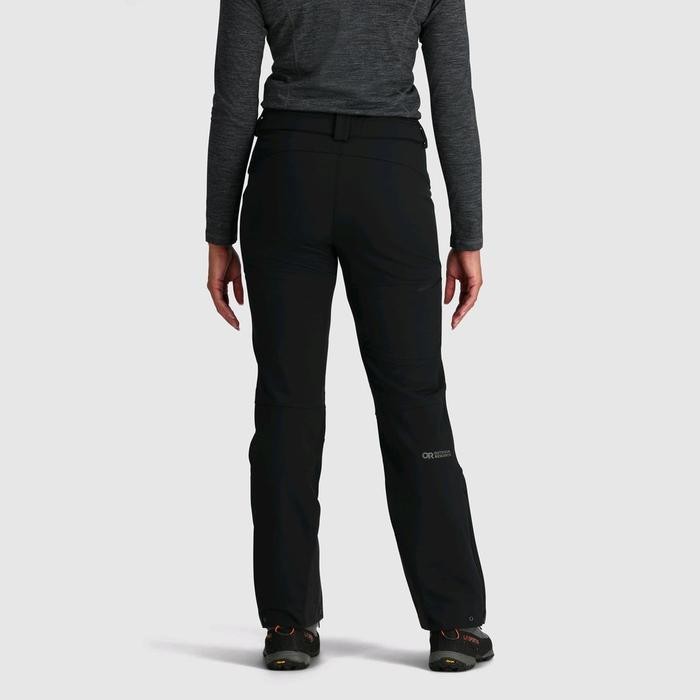 Bisa Grab Outdoor Research Women'S Cirque Ii Softshell Pant Black Celana Gunung Hiking Winter