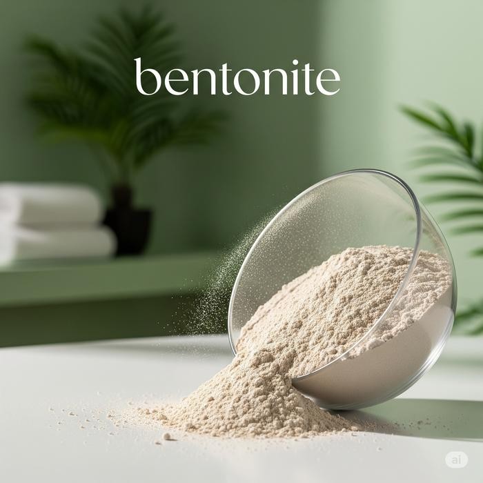 Bentonite Clay Powder bubuk lempung bentonite clay 1kg