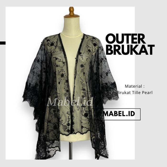 Pilihan- Outer Brukat Modern Cardigan